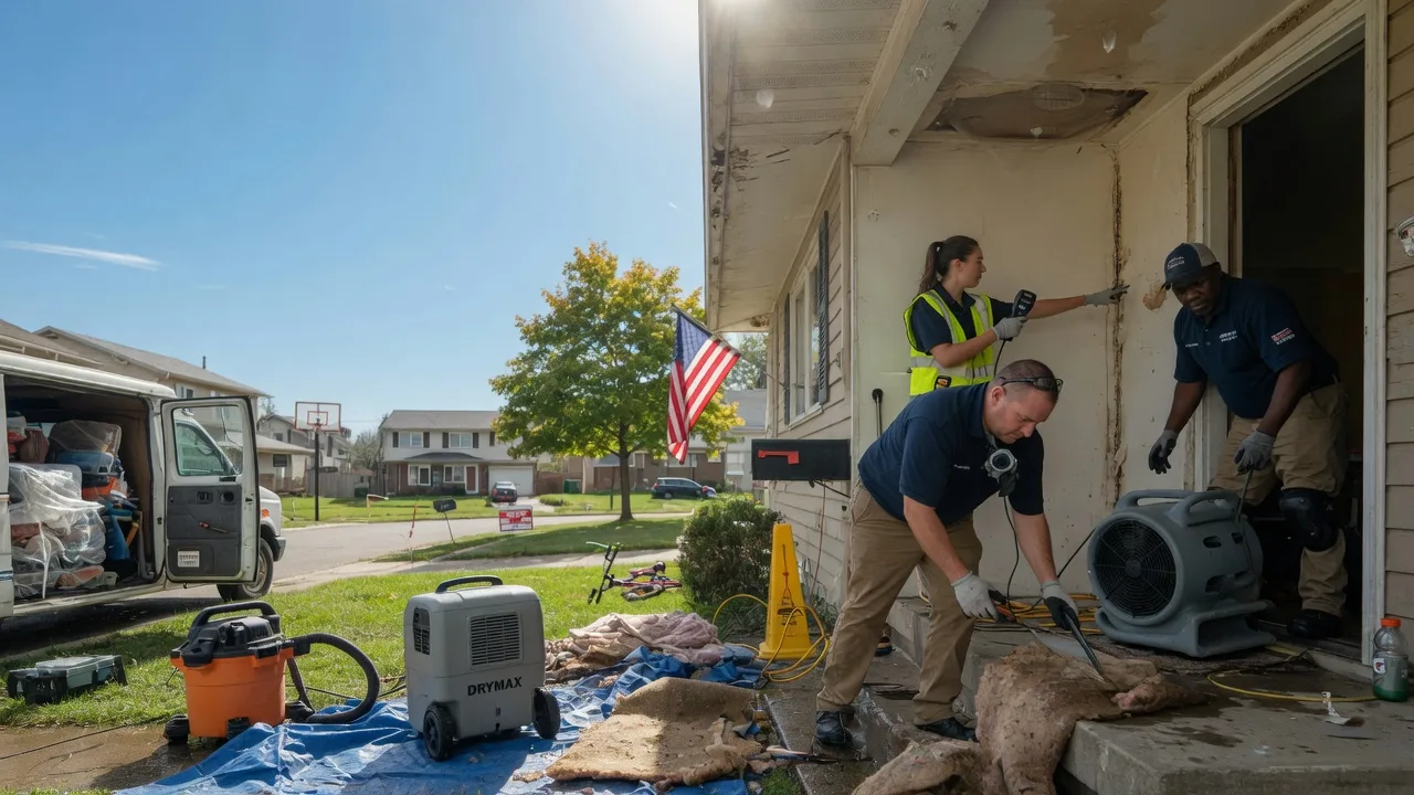 Water Damage Restoration in Woodland, MI near me